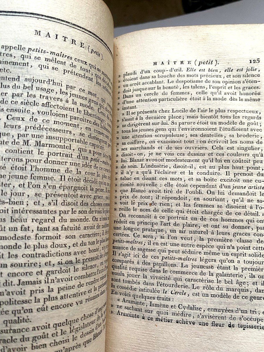 Dans Sa Belle Reliure En Veau Glacé : l'Esprit De l'Encycopédie Ou Choix Des Articles. .a Paris-photo-5