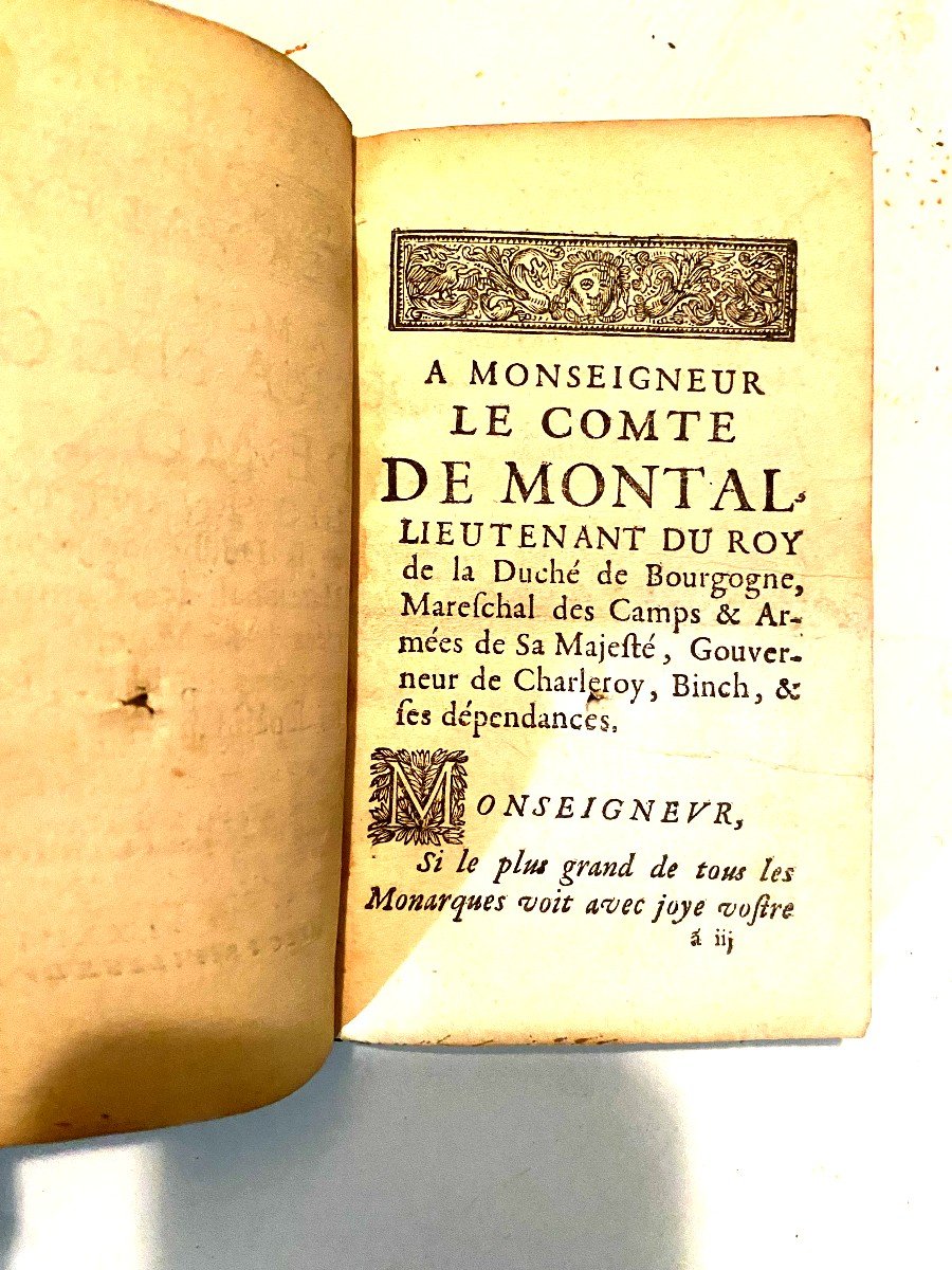   Rare: The Extraordinary Value Of The French People Of Saint Blaise 1 Vol. In 12. In Paris 1673-photo-4