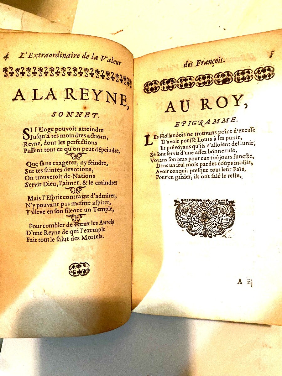   Rare: The Extraordinary Value Of The French People Of Saint Blaise 1 Vol. In 12. In Paris 1673-photo-1