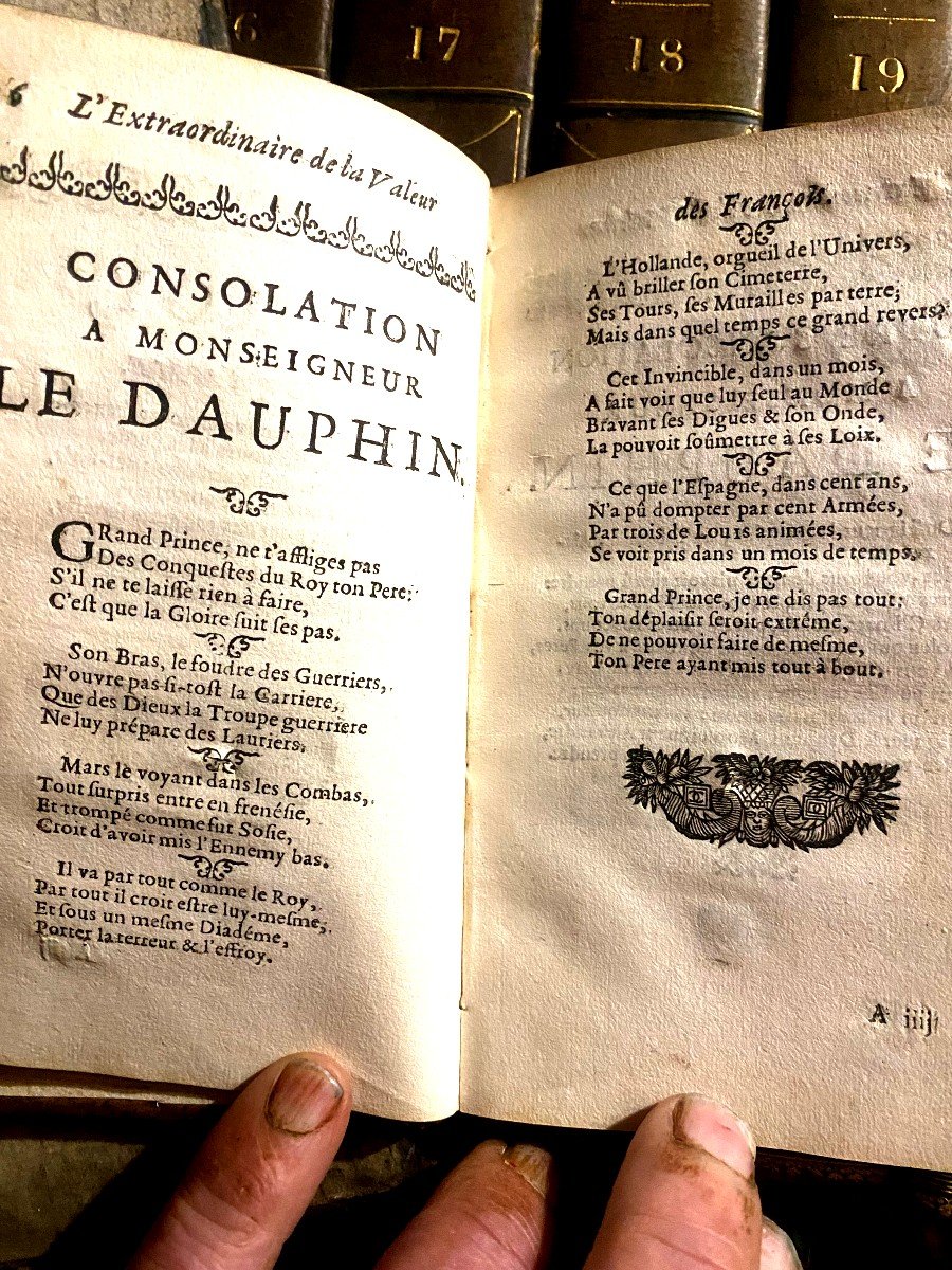   Rare: The Extraordinary Value Of The French People Of Saint Blaise 1 Vol. In 12. In Paris 1673-photo-3