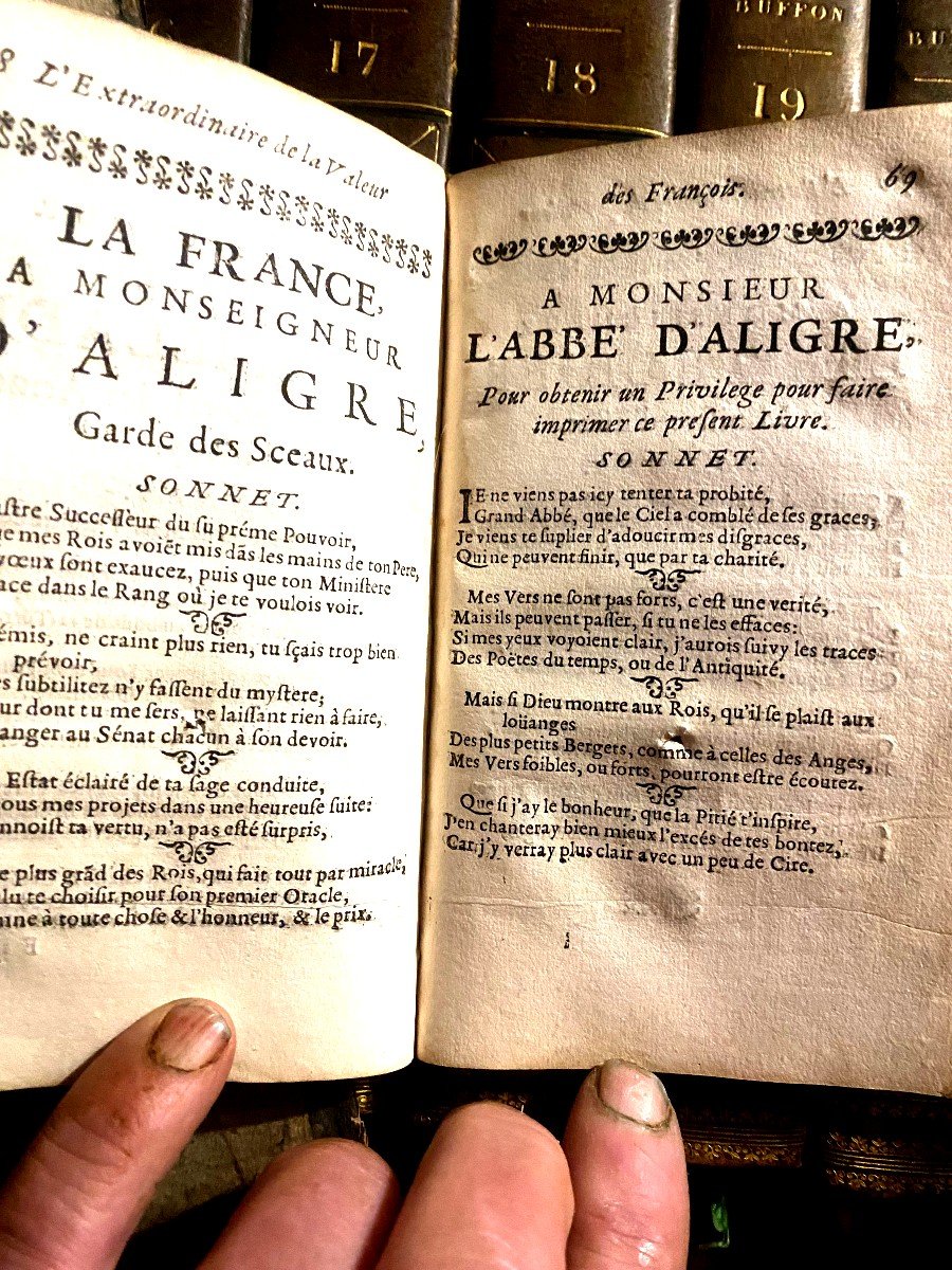   Rare: The Extraordinary Value Of The French People Of Saint Blaise 1 Vol. In 12. In Paris 1673-photo-6