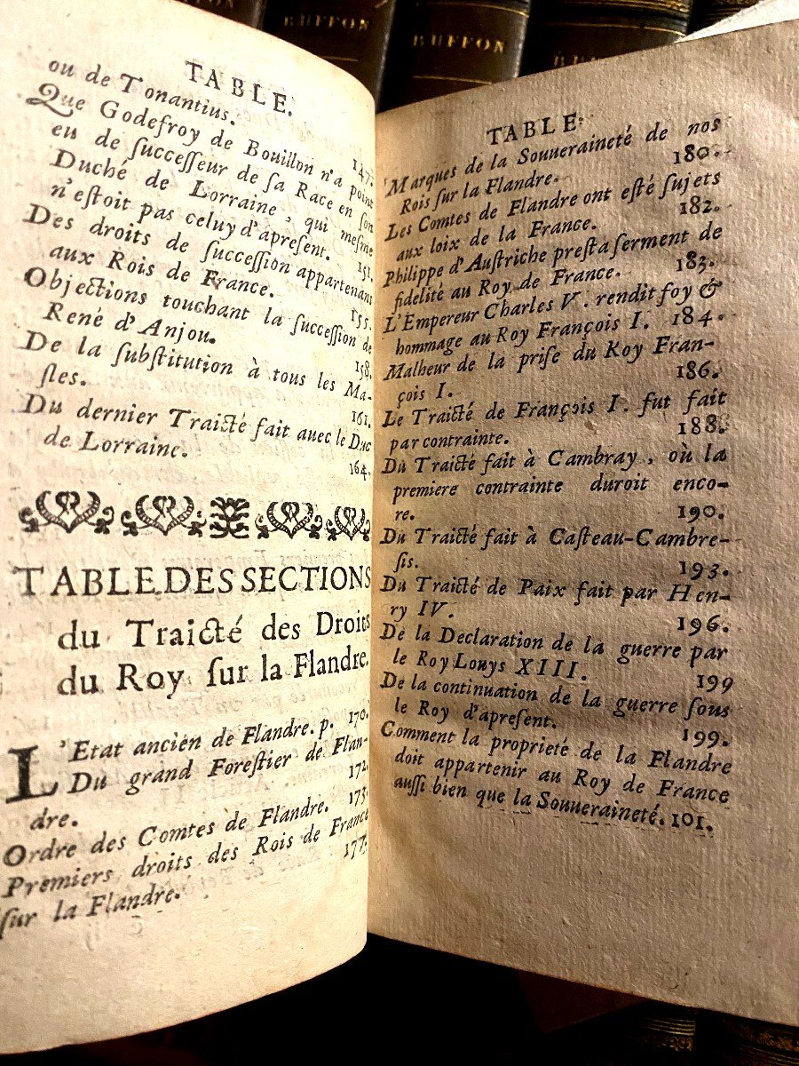 Divers Traités Sur Les Droits Et Les Prérogatives Des Rois De France , à Paris 1666, En I Vol. -photo-5