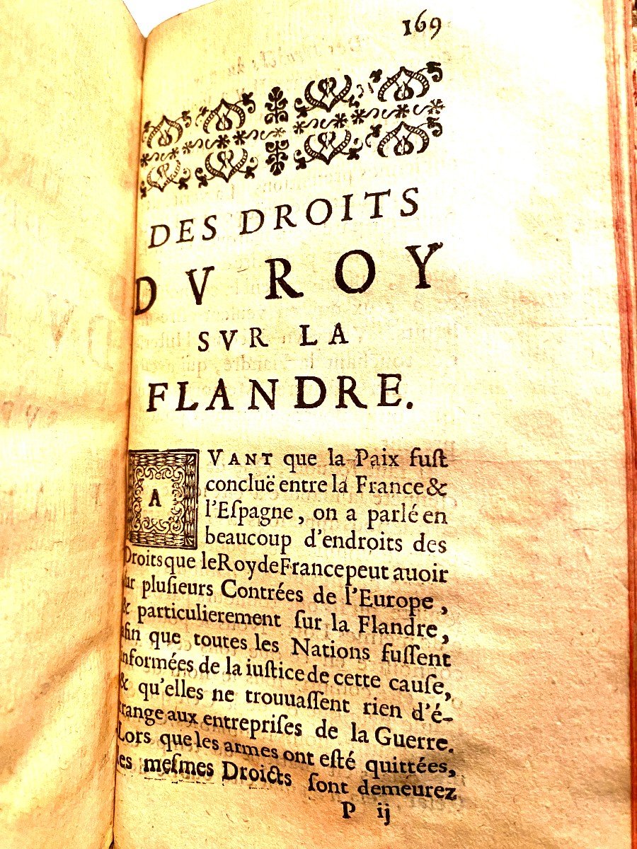 Divers Traités Sur Les Droits Et Les Prérogatives Des Rois De France , à Paris 1666, En I Vol. -photo-8