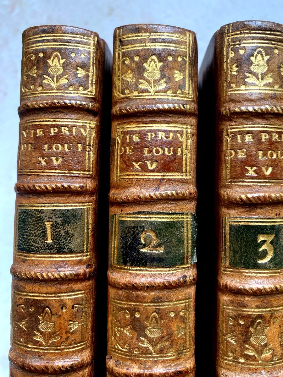 Rare Et Surtout En Cet état "vie Privée De Louis XV" De Mouffle d'Angerville , à Londres , 1781-photo-2
