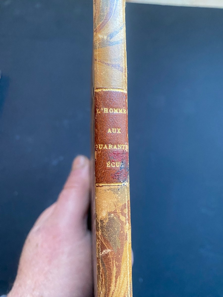 1 Vol In 8 Genève 1768 , "l'homme Aux Quarante écus"  Edition Originale F.m. Arouet De Voltaire-photo-4