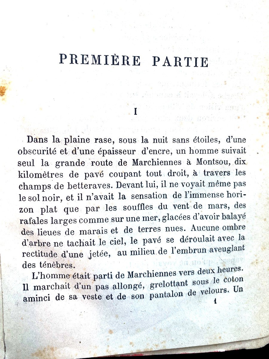 "germinal" Edition Originale De La Suite Les Rougon-macquart d' Emile Zola  Paris1883  Dédicacé-photo-5