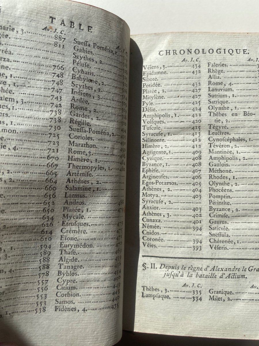 Trois Beaux Forts Volumes Un 12 Dictionnaire Historique Des Sièges Et Batailles 1771 à Paris-photo-2