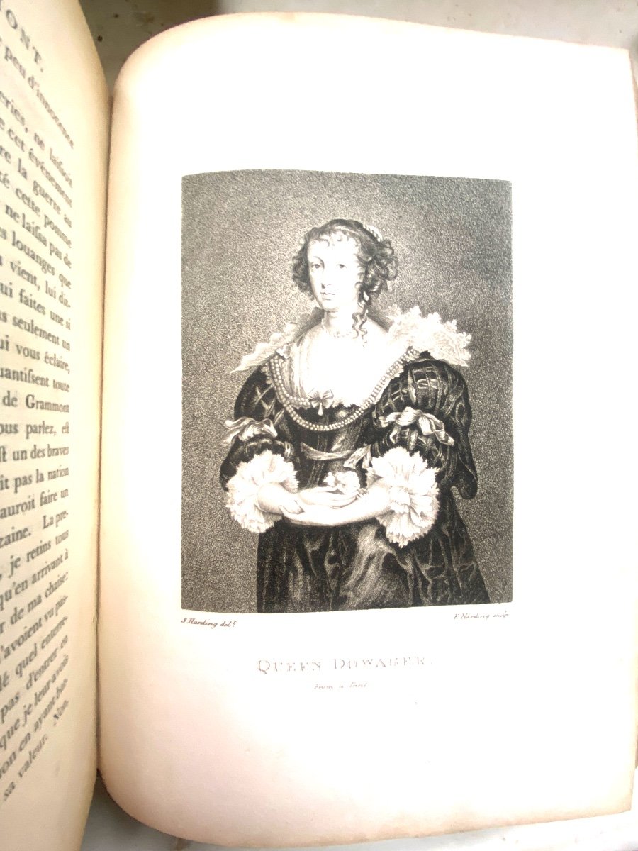 Mémoires Du Comte De Grammont Par Le C. Antoine Hamilton , à Londres ,edwards (1793) Illustré.)-photo-8