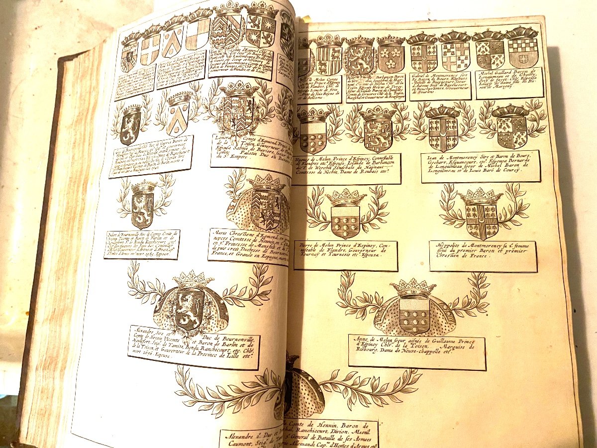 Bel In-folio De 1689 Bruxelles "jurisprudentia Héroica "sive De Jure Belgarum Circa Nobilitatem-photo-6