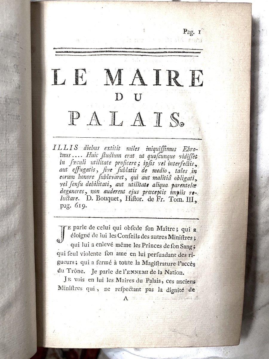 "les Efforts De La Liberté & Du Patriotisme Contre Le Despotisme",du Sr. De Maupéou Chancelier.-photo-2