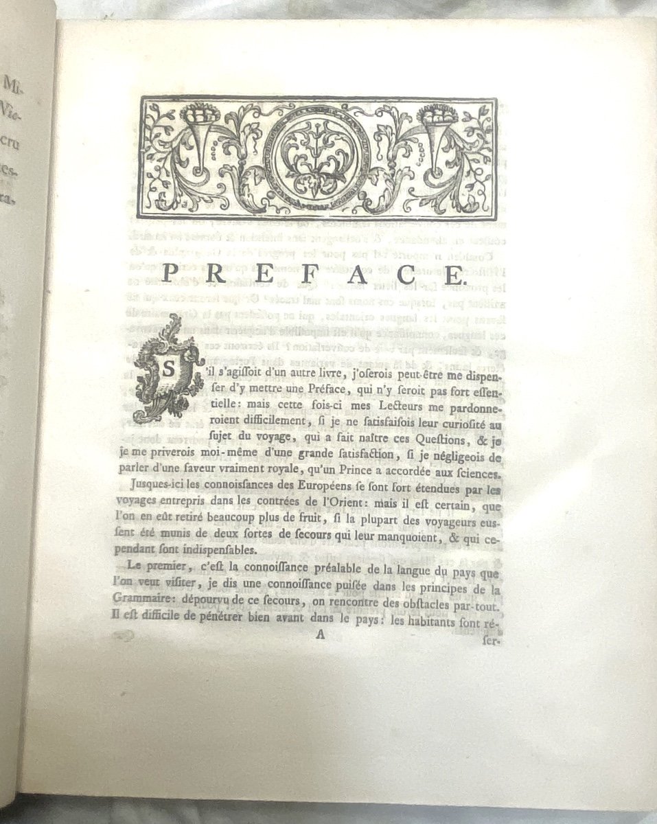 Fascination Du Moyen Orient De 1774 "questions Sur Un Voyage En Arabie Par Mr Michaélis" 1 Vol.-photo-3
