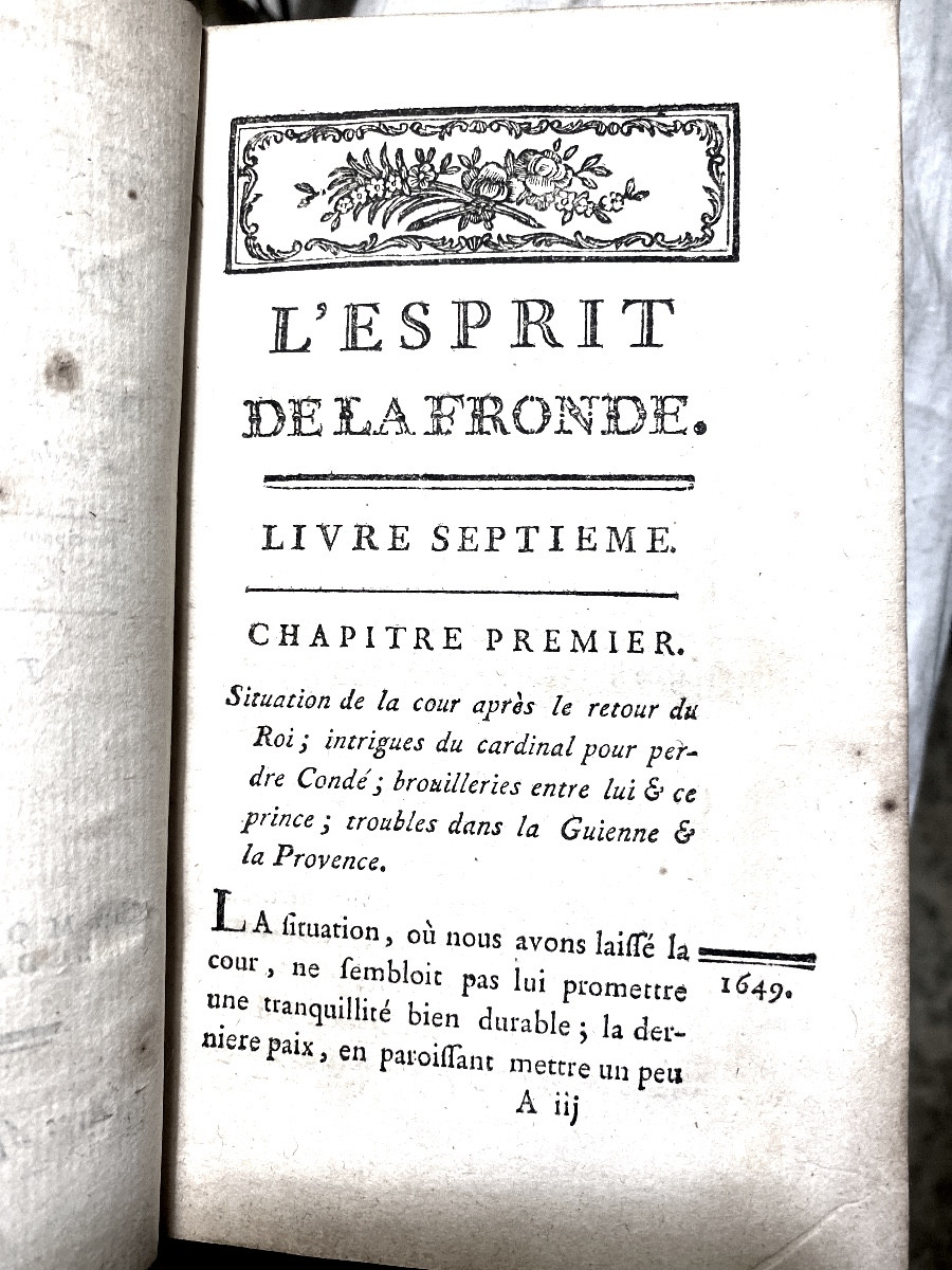 The Spirit Of The Fronde, Or Political And Military History Of The Troubles Of France, (louis XIV)-photo-8