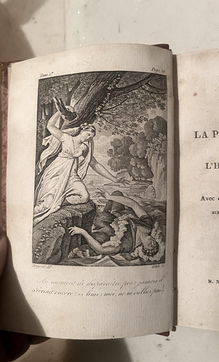 4 Vol. In 16 "letters To Sophie On Physics, Chemistry And Natural History", Lm Martin-photo-1