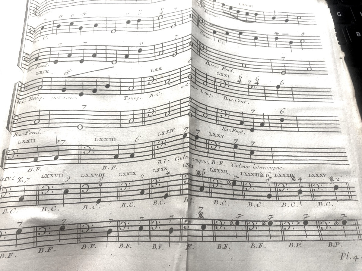  Sign. Gén. Duroc  : "Elémens De Musique Théorique Et Pratique Suivant Les Principes De Rameau"-photo-5