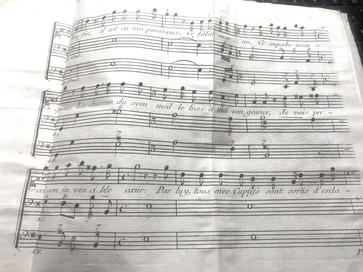  Sign. Gén. Duroc  : "Elémens De Musique Théorique Et Pratique Suivant Les Principes De Rameau"-photo-7