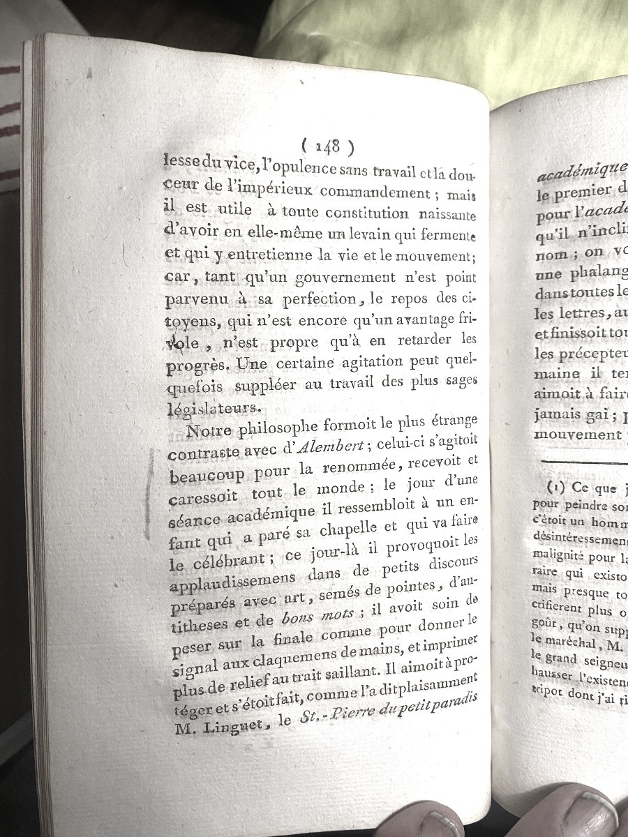 "JJ. Rousseau Considéré Comme l'Un Des Premiers Auteurs De La Révolution," Par M. Mercier. 1791-photo-5