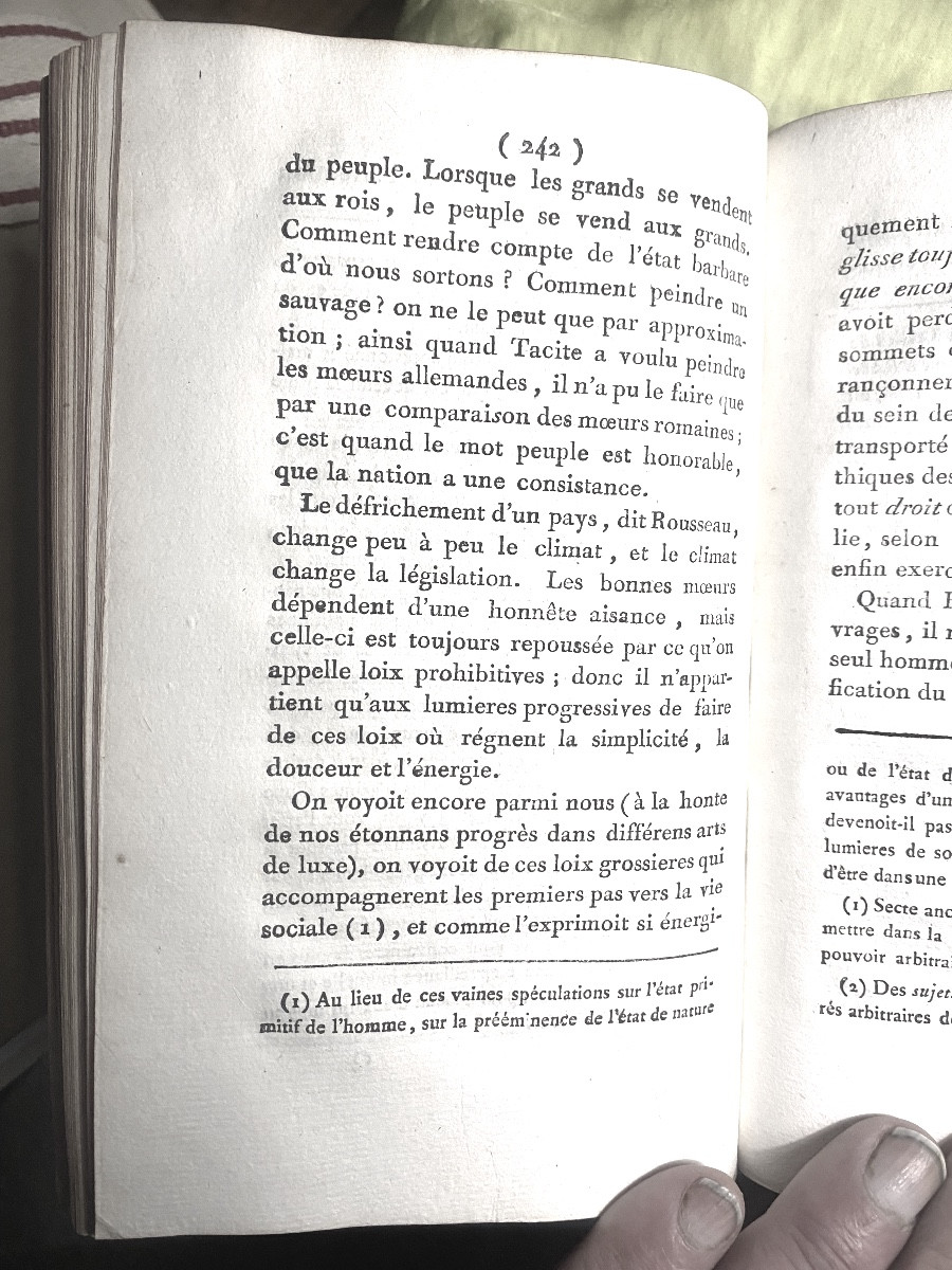 "JJ. Rousseau Considéré Comme l'Un Des Premiers Auteurs De La Révolution," Par M. Mercier. 1791-photo-8