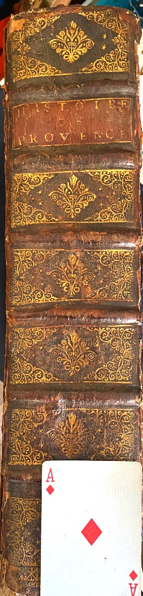"history Of Provence" Messire Jean-françois De Gaufridi, 1st Edition Of 1694 In-folio 2tom