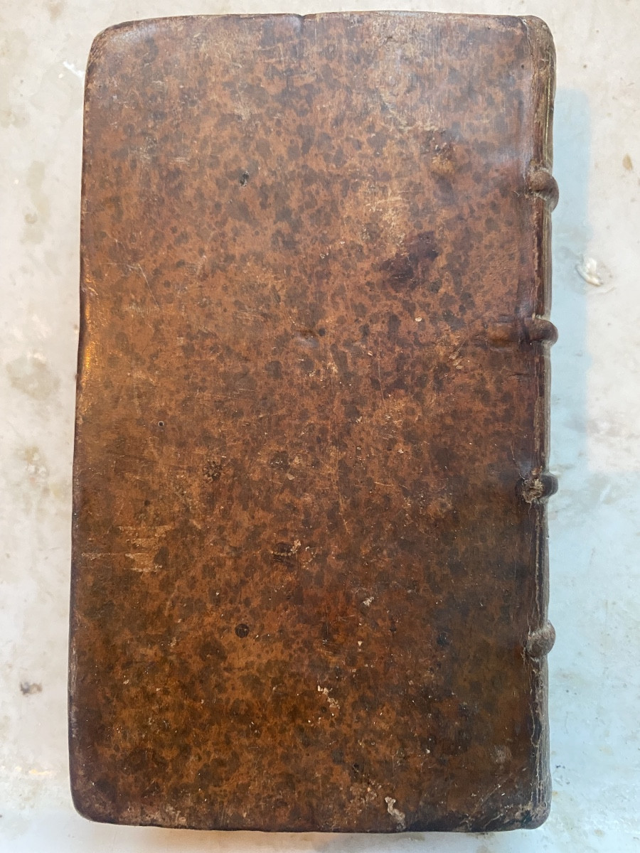 Pt In 12. From The Library Of Baron Chapelain "the Universal History Of Trogue Pompey" 1661.-photo-4