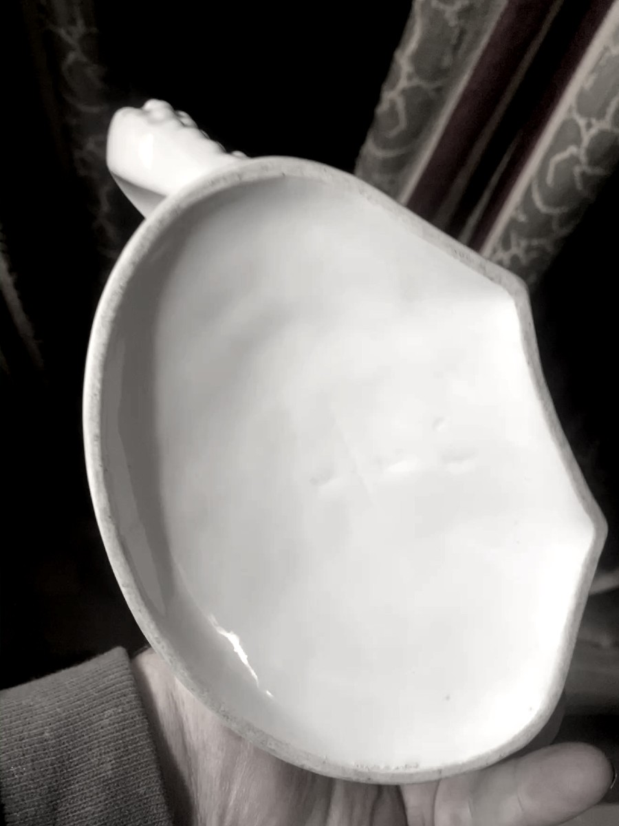 Importante Paire De Vases En Porcelaine Blanche Dit De Mariage De Belle Dimension, Début Du 20è-photo-6