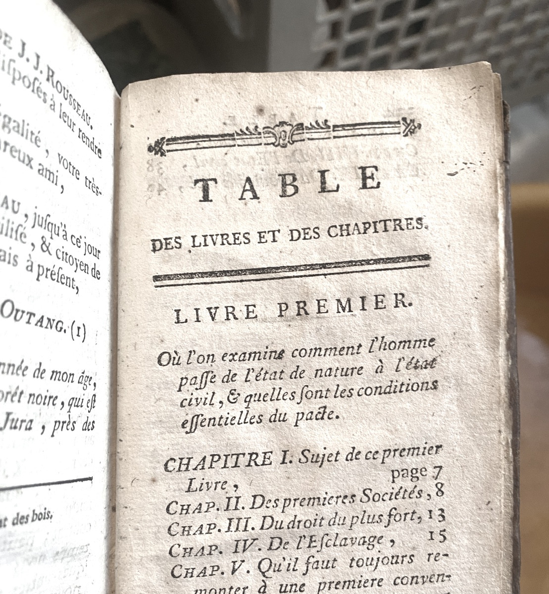 Ed. Toulousaine End Of 18th Century: From The Social Contract, Or Principles Of Political Law, By Jj Rousseau-photo-5