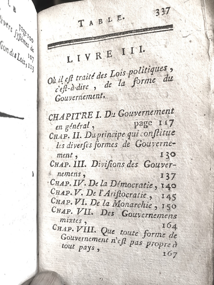 Ed. Toulousaine End Of 18th Century: From The Social Contract, Or Principles Of Political Law, By Jj Rousseau-photo-7