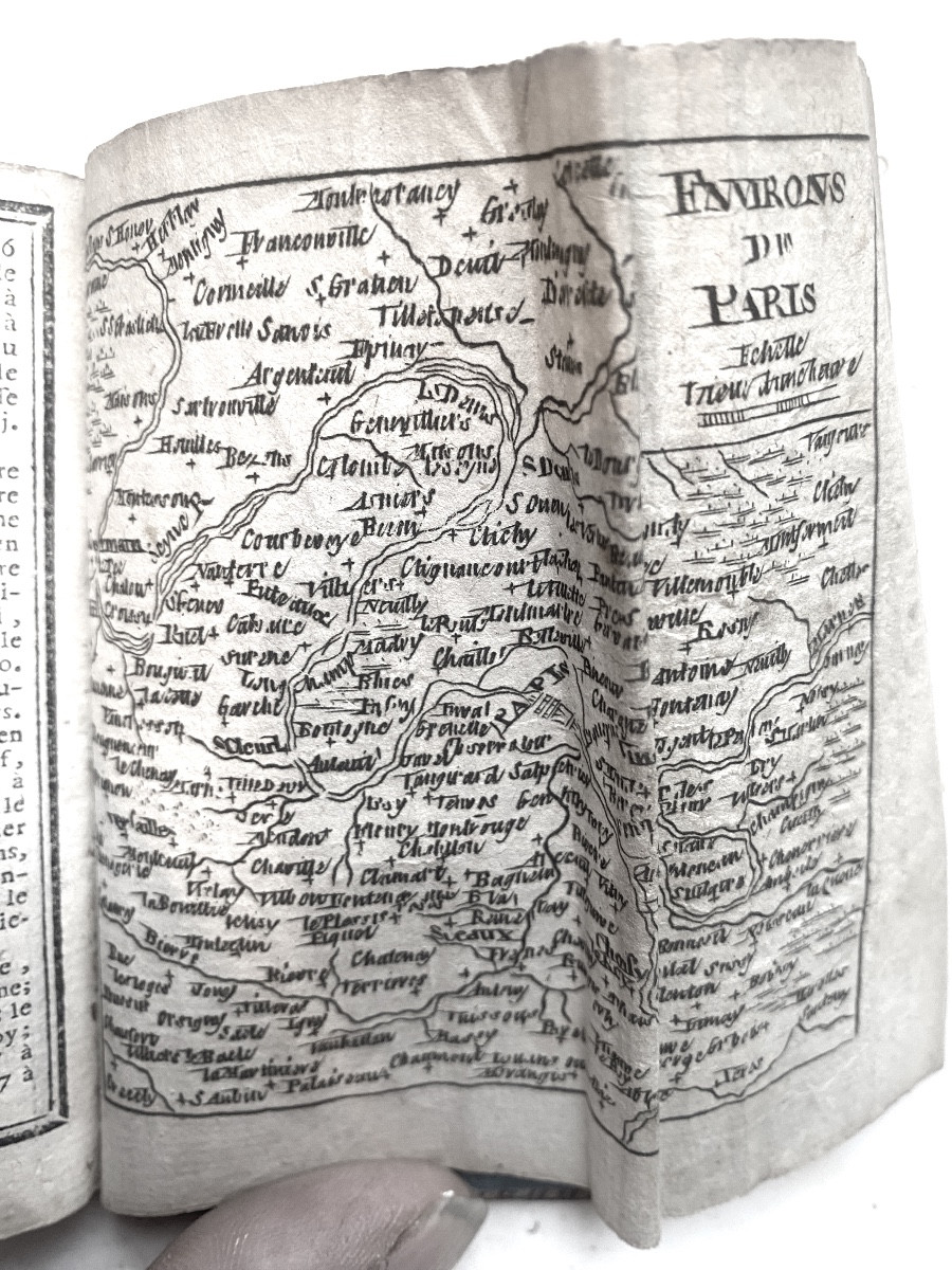 Precious Almanac: Cute, Curious And Useful New Year's Gifts For The Year 1785 Decorated Red Morocco-photo-3