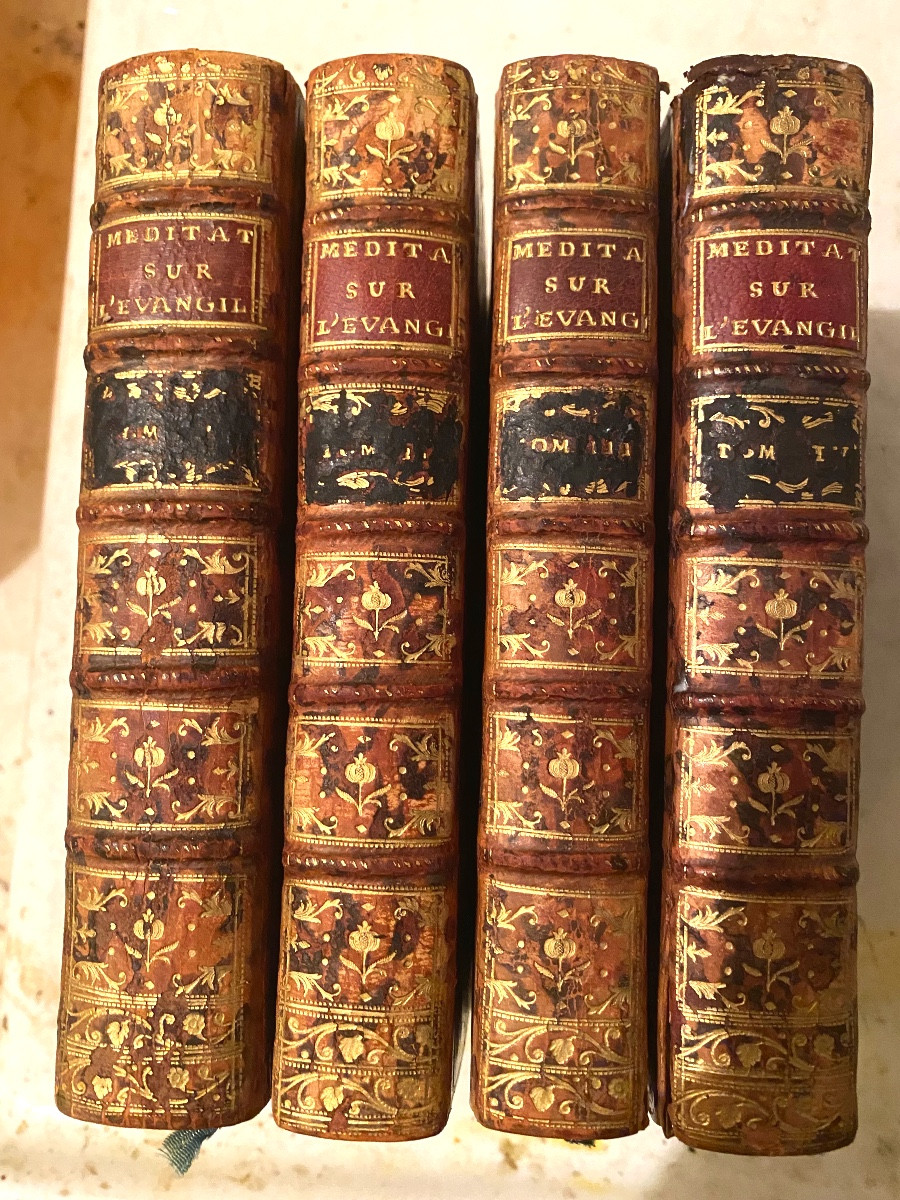 Méditations sur l'Evangile , ouvrage posthume de Jacques-Bénigne Bossuet Evesque de Meaux .1752