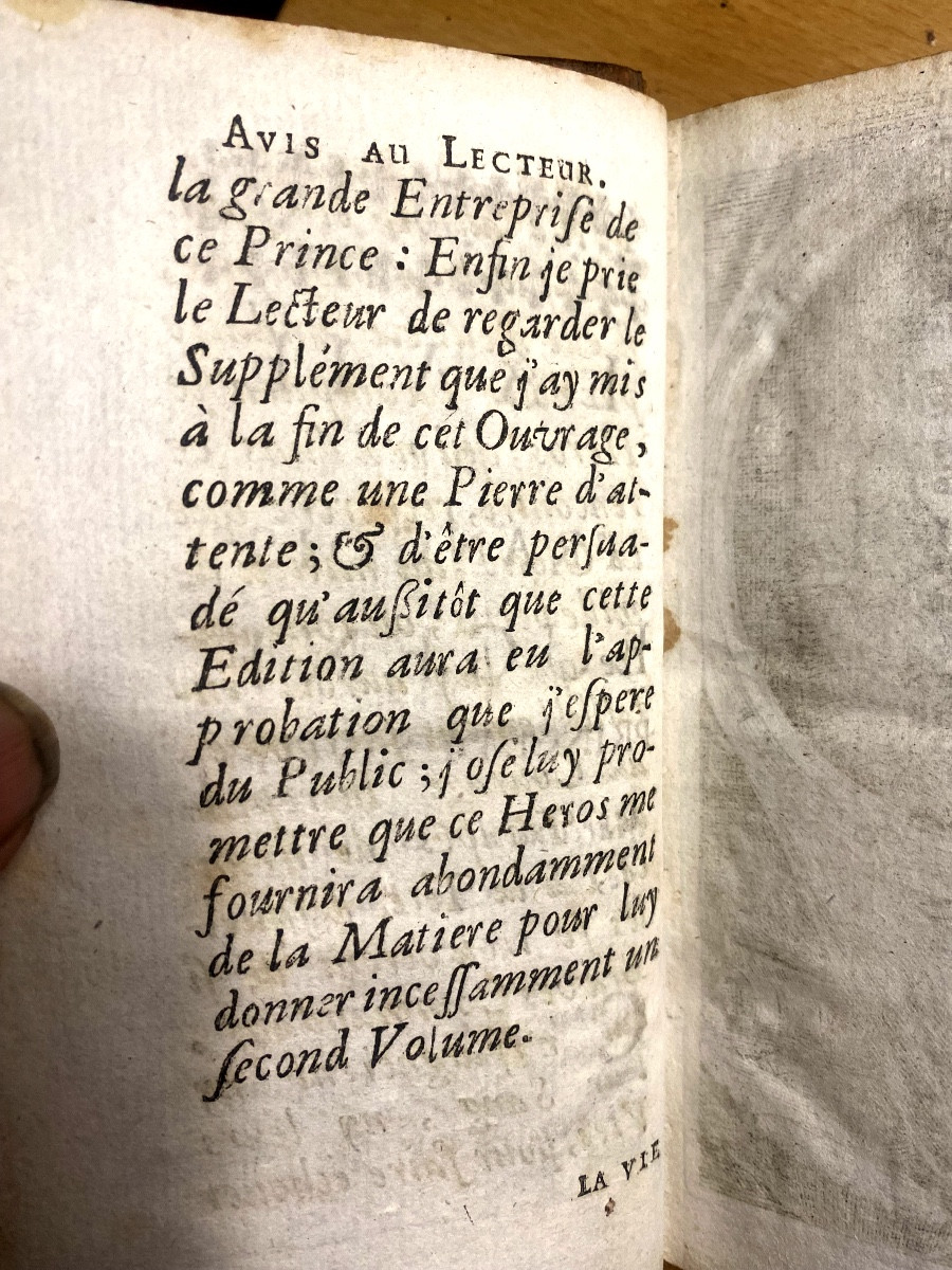  1 Vol.: The Life Or History Of Prince Eugene Of Savoy, Field Marshal General Amsterdam 1703-photo-5