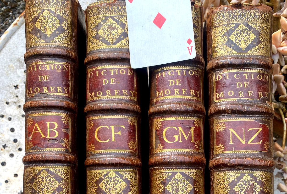 Beautiful Edition Of The "grand Dictionnaire Historique" By Louis Moréry In Paris 1704, 4 Vol. In Folio-photo-7