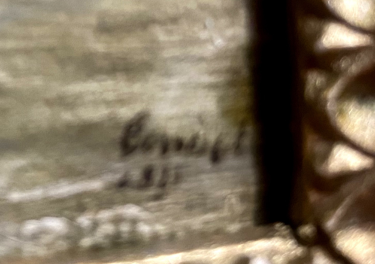 Fine Marine Of Boats And Lively Barge On A Rough Sea In A Harbor With A 19th Century Lighthouse.-photo-8