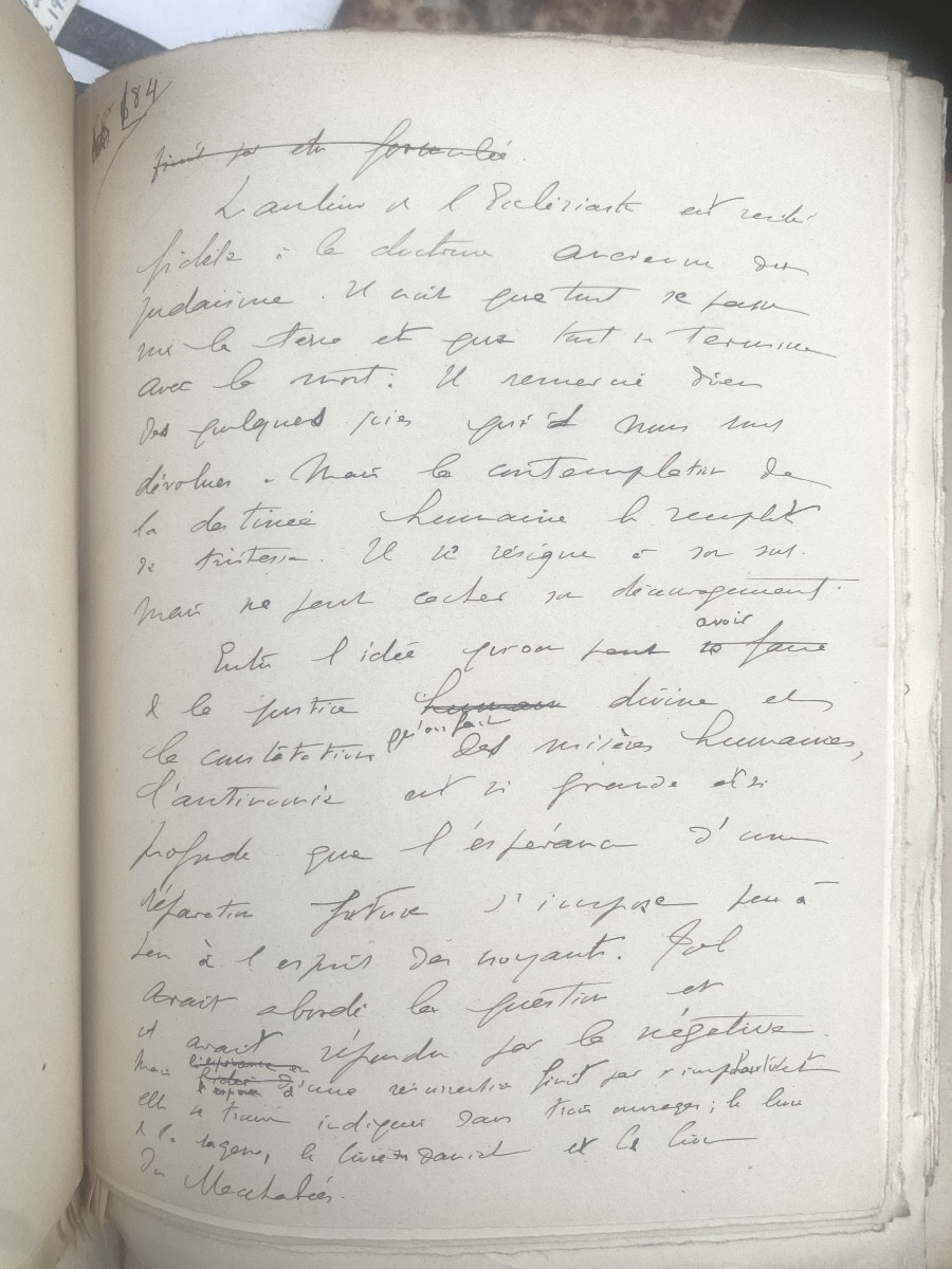 Rare Manuscript Submitted To The National Library Of Geh Roger "revealed Religions" 1927.-photo-7