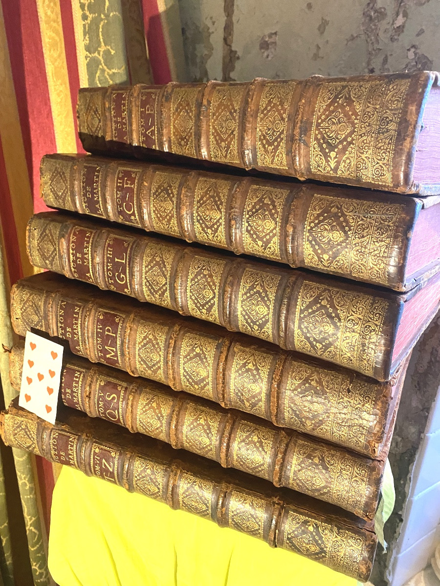 Rare"Grand Dictionnaire Géographique Historique & Critique" ,Br. de la Martinière 6 Vol Infolio