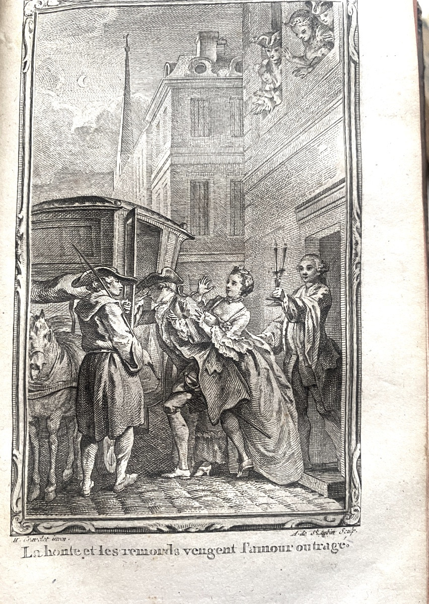 Beautiful Illustrated 4 Vol. In 12 "the New Heloise, Or Letters Of Two Lovers...." Jj Rousseau 18-photo-5