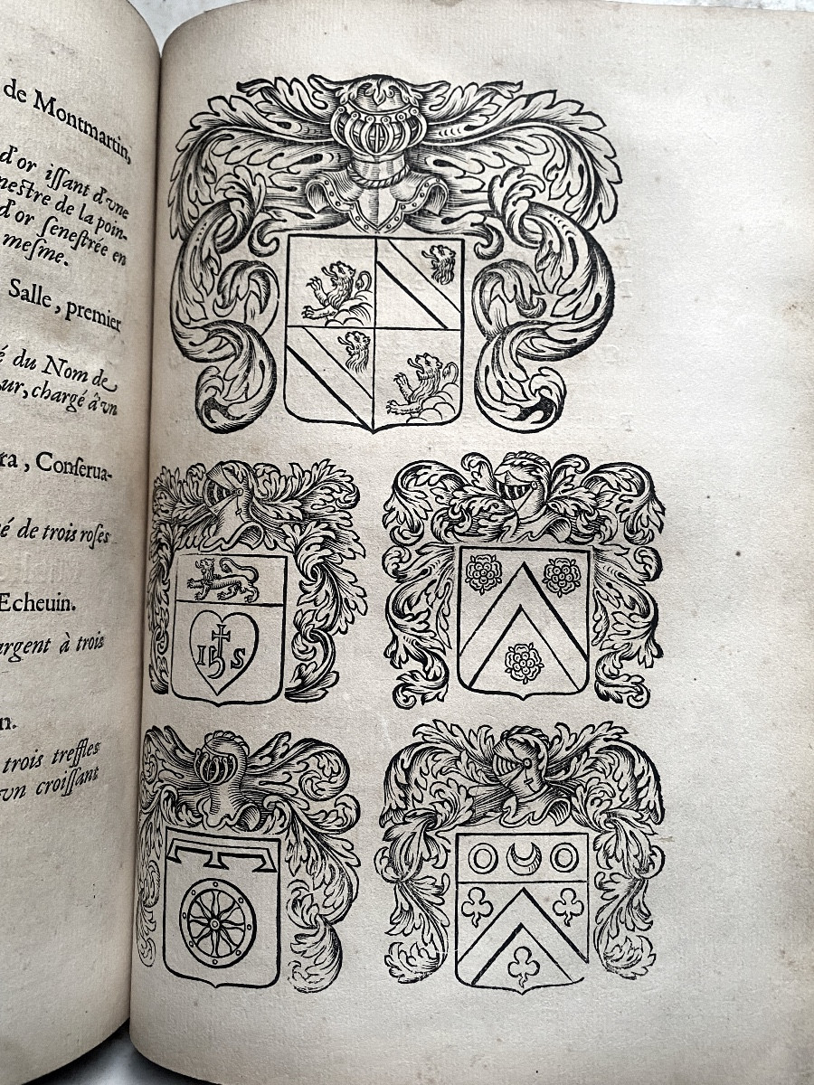Rare In 4 From 1669 "historical Praise Of The City Of Lyon", P. Claude François Ménestrier, Illus-photo-5