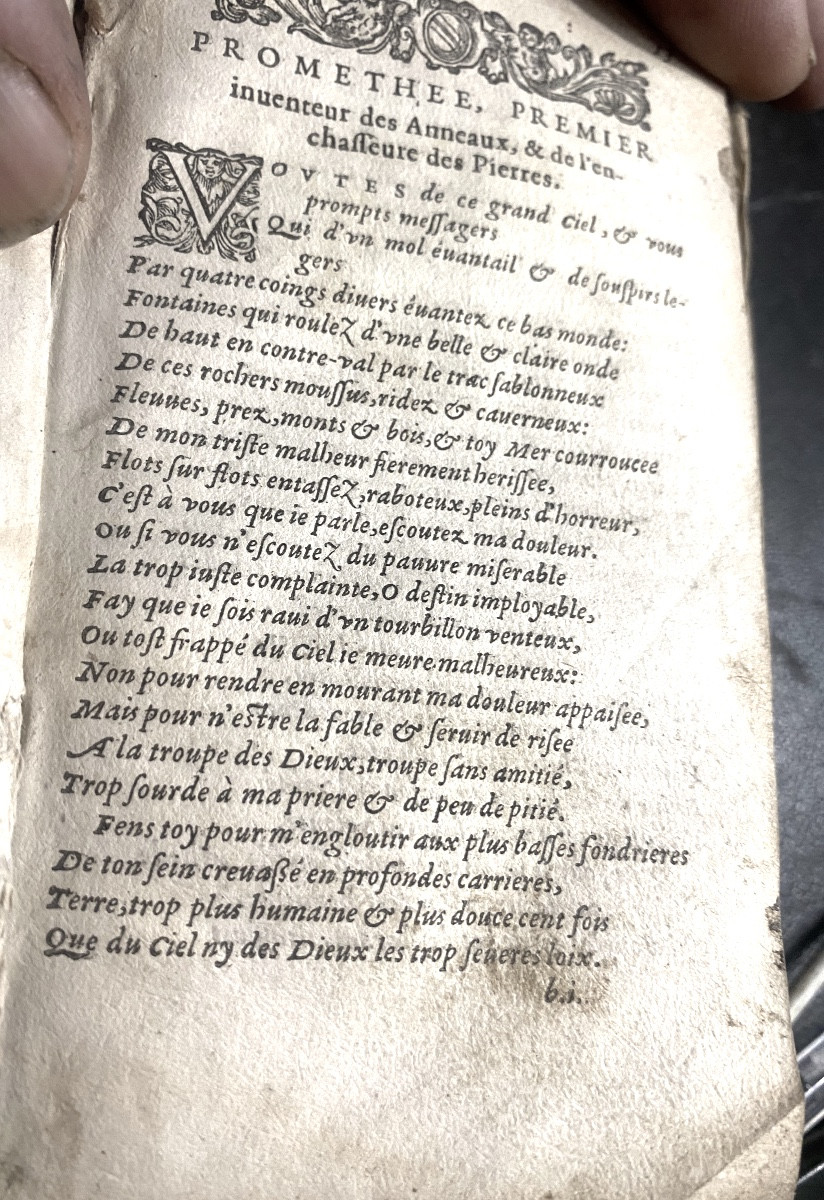 Poetic Works Of Remy Belleau In Two Parts 1592 For Thomas Soveron Contemporary Soft Vellum-photo-1