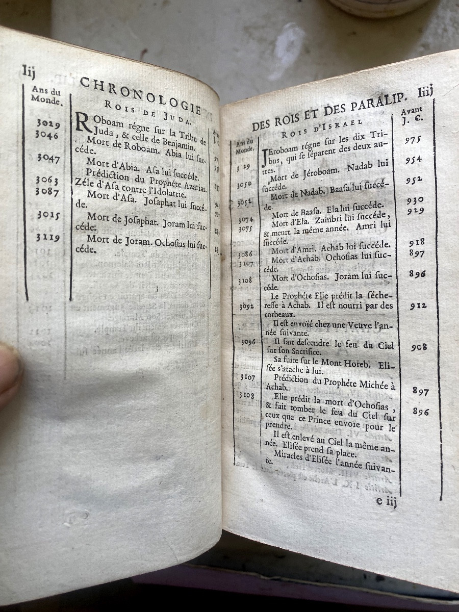 Beaux 6 Vol.in12: "explanation Of The Books Of Kings And Paralipomena", According To The Method...-photo-5