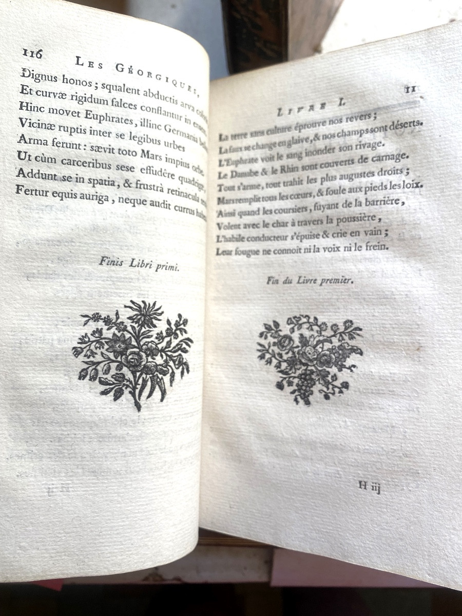 4 Beautiful Vol. In8: "works Of Mr. Le Marquis De Pompignan" With A Trip To Provence, 1784 Paris-photo-7