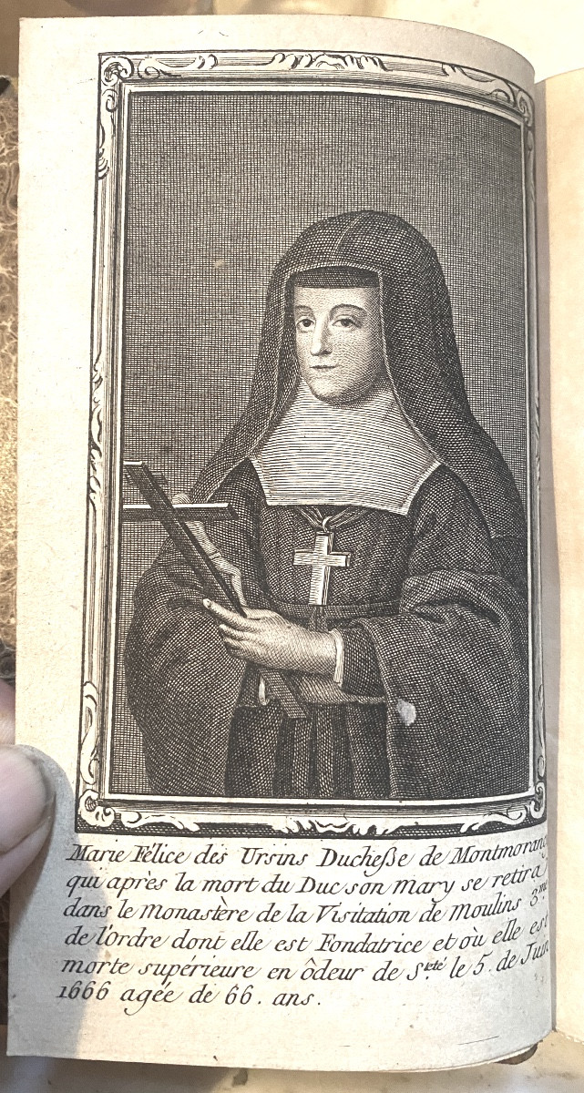"the Life Of Madame The Duchess Of Montmorency", Superior Of The Visitation Of Saint Mary; 1769.-photo-4