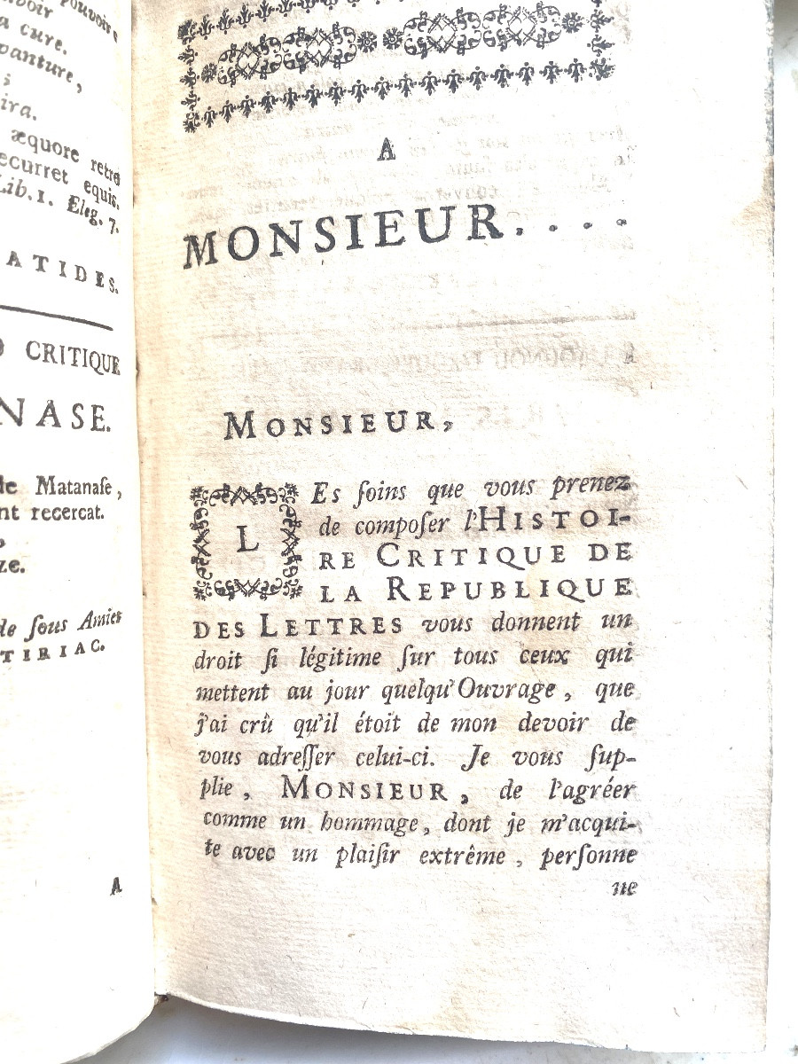 "Le Chef-d'Oeuvre d'un Inconnu " , Chrisostome Matanasius 2 Vol. In 12 ; Lausanne 1758, 9ém Ed.-photo-8