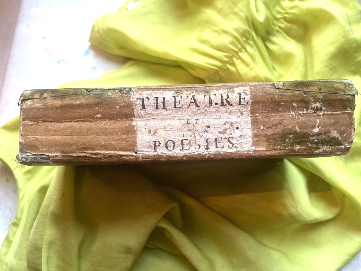 Volume de recueil de Pièces de Théatre , de Poésies et Lettres sur la Musique de J.J. Rousseau