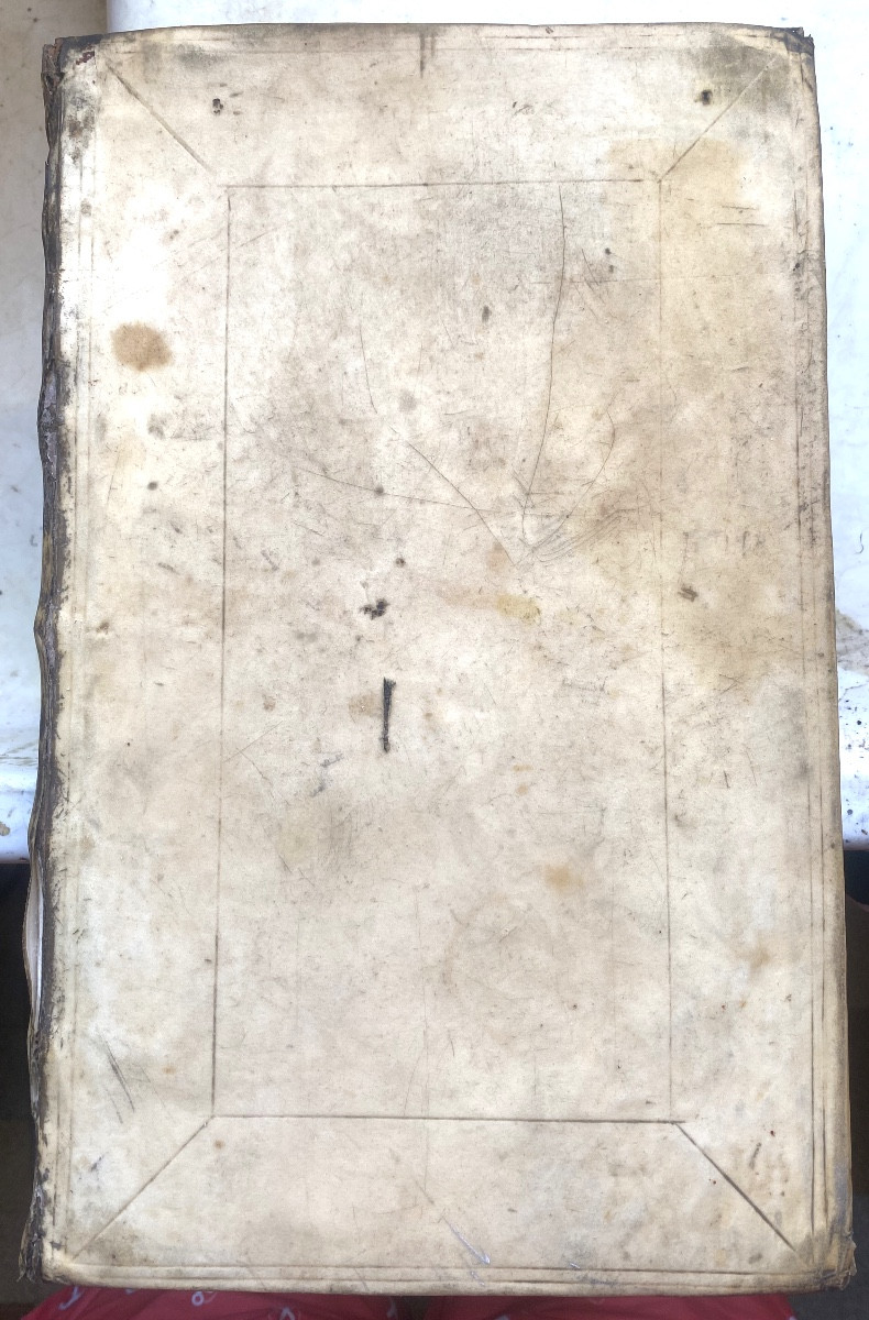 Rare in-folio en velin blanc , Amsterdam 1635 .Gothique Allemande: "Romeynsche , Titum Livium".-photo-3