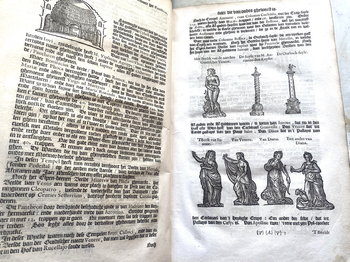 Rare in-folio en velin blanc , Amsterdam 1635 .Gothique Allemande: "Romeynsche , Titum Livium".-photo-2