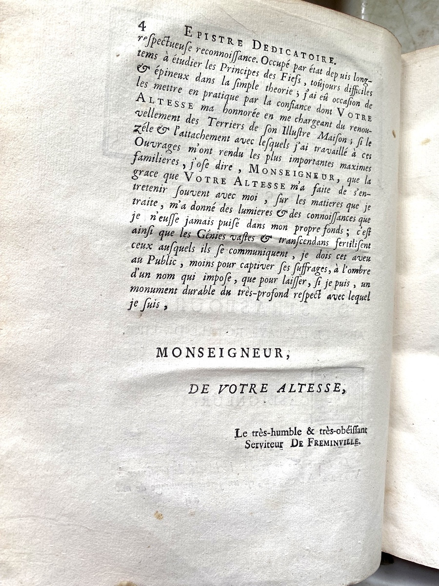 Beautiful Vol. In 4: Universal Practice For The Renovation Of Territories And Seigneurial Rights-photo-4