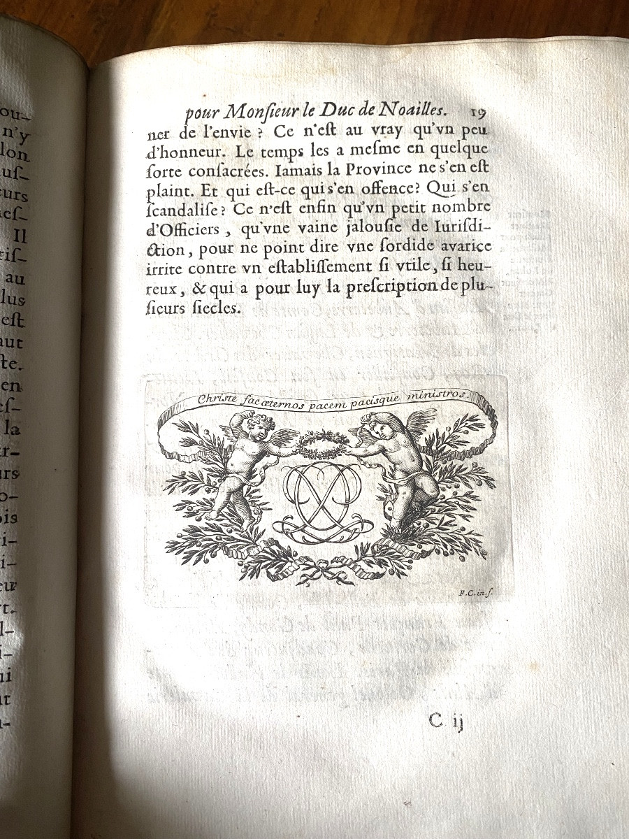 Bel In 4 de 1670 : "Plaidoyers et autres oeuvres d'Olivier Patru" Conseiller du Roi . Paris-photo-7