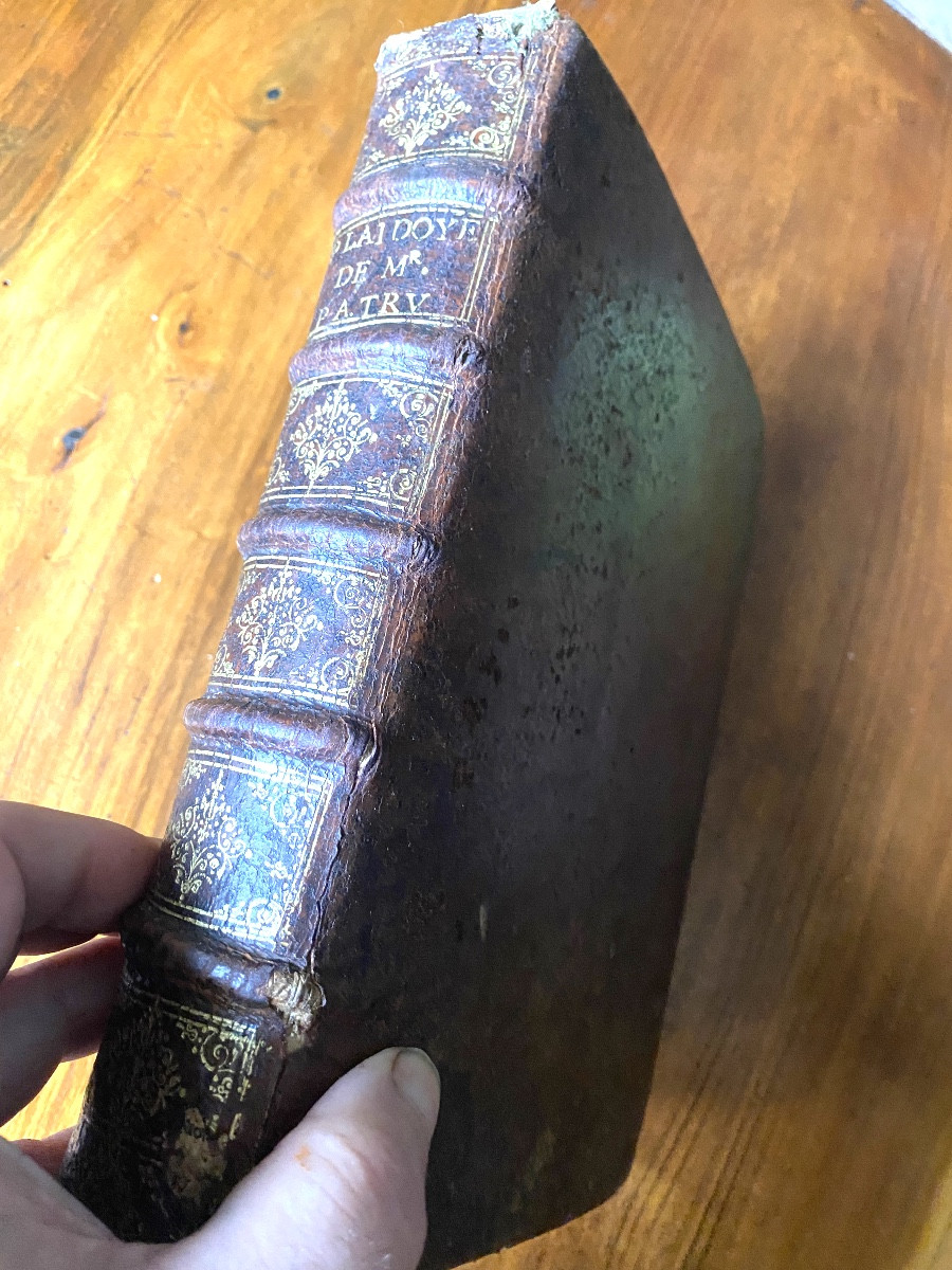 Bel In 4 de 1670 : "Plaidoyers et autres oeuvres d'Olivier Patru" Conseiller du Roi . Paris