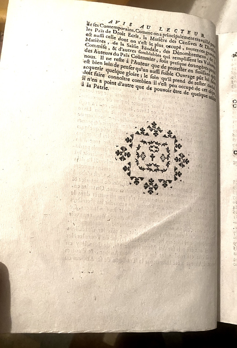 Bel In 4 In Toulouse: 1767. "treatise On Seigneurial Rights And Feudal Matters". Boutaric-photo-2
