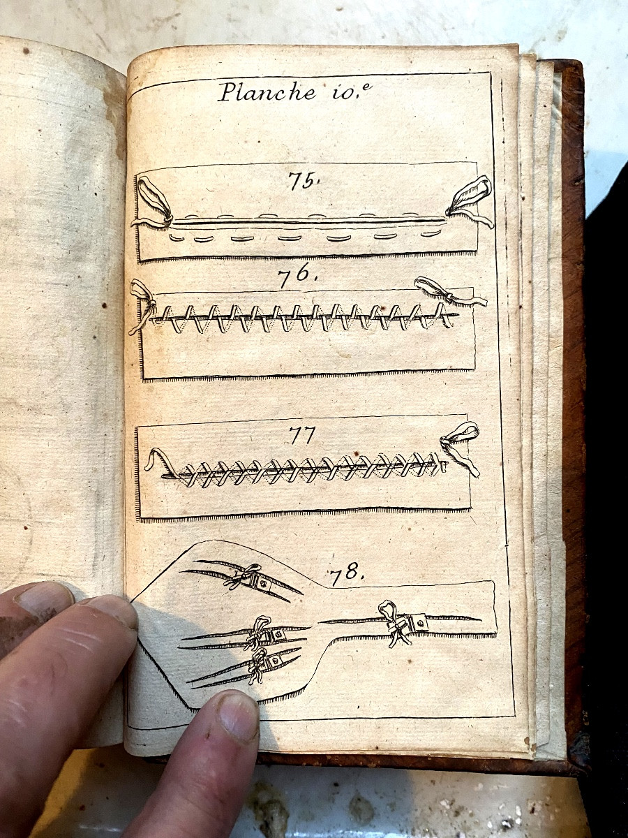 Beautiful "complete Treatise On Surgical Operations" In Paris By Mr. De La Vauguion, Et. Michalet-photo-7