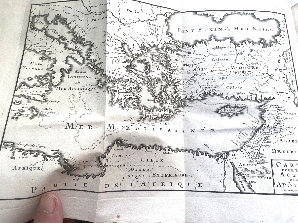 4 Vol. In4, From The Library Of The Duke Of Noailles "history Of The Old Testament And The Jews-photo-5