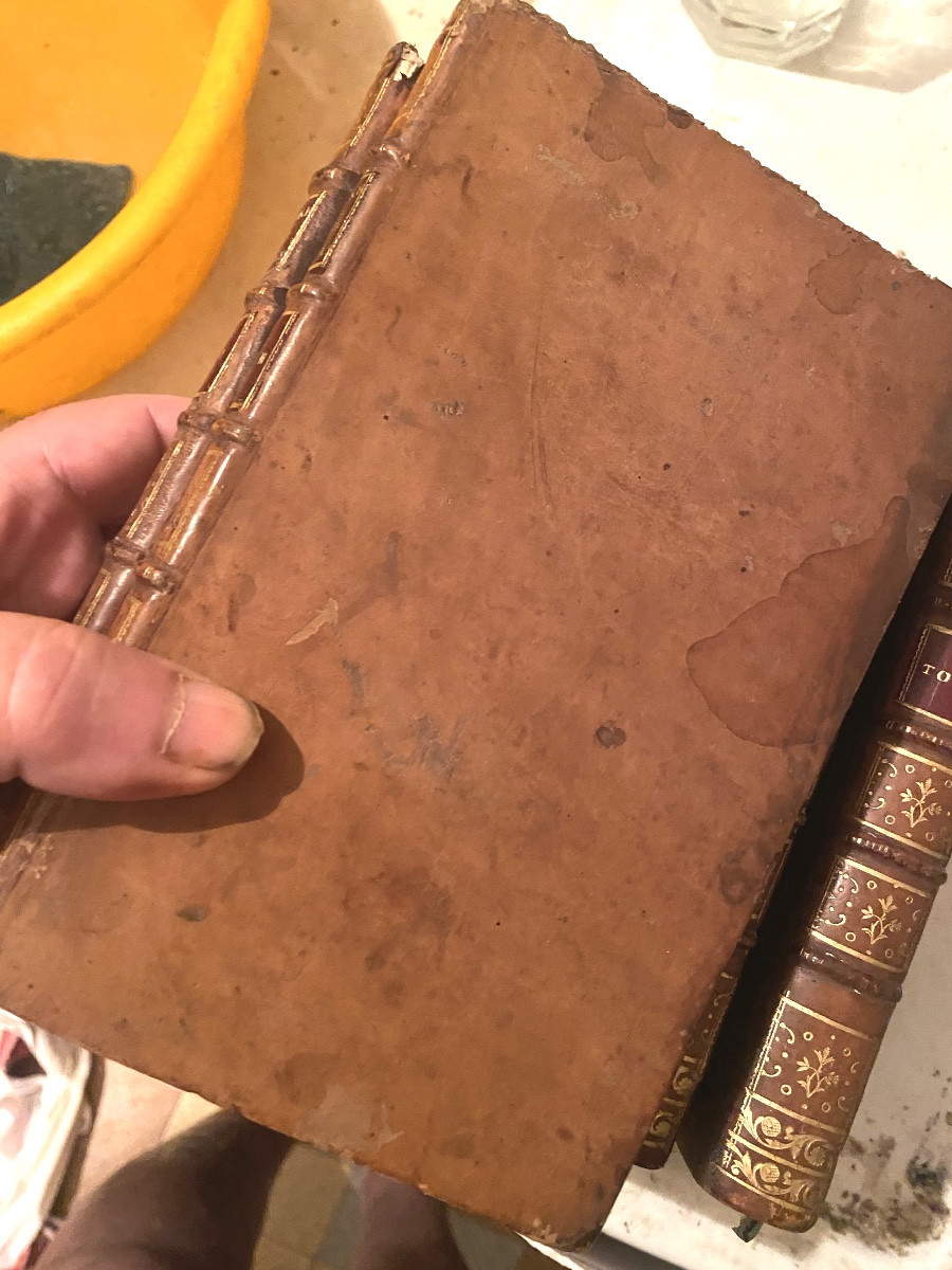 4 Vol. In8 . "Oeuvres de M. Thomas (recueil d'éloges), a Amsterdam 1773 , & Paris chez Moutard.-photo-1